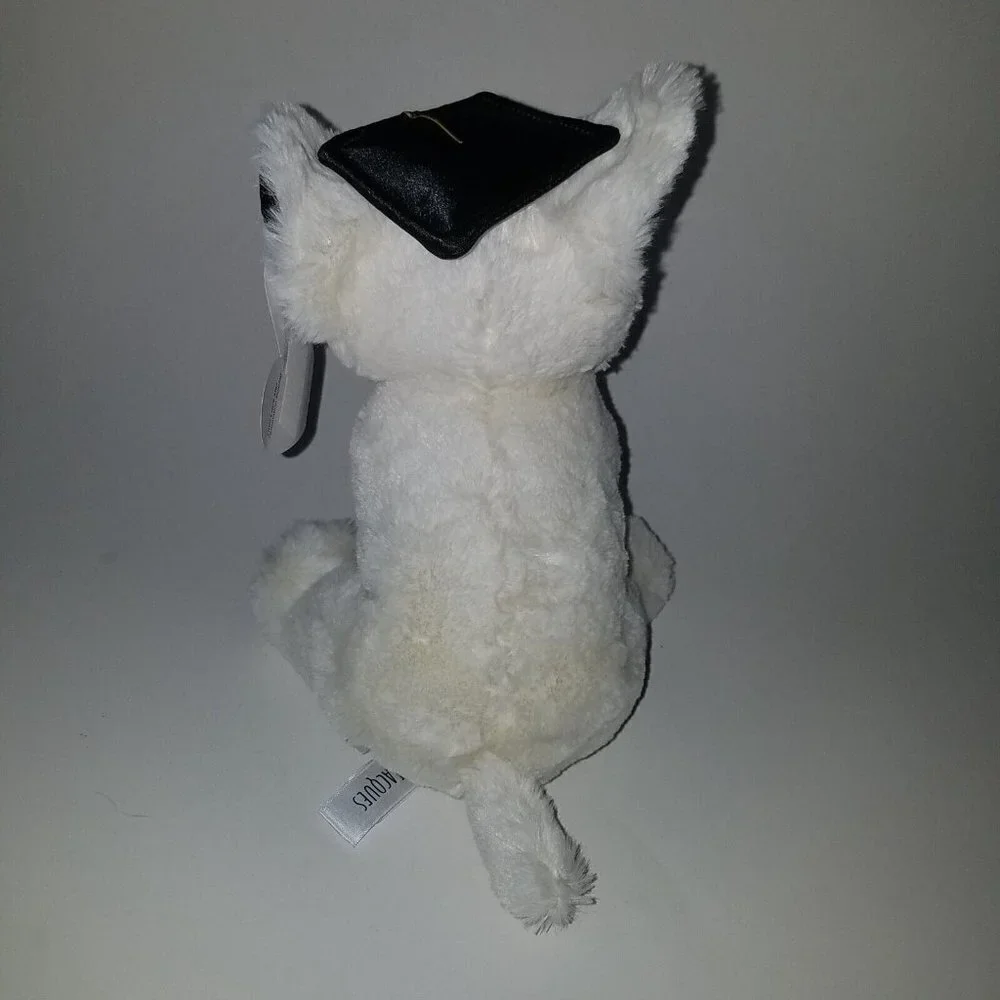 Aurora Jacques Little Lilly's Max Graduation Bulldog Puppy Dog Plush Gift w/TAG